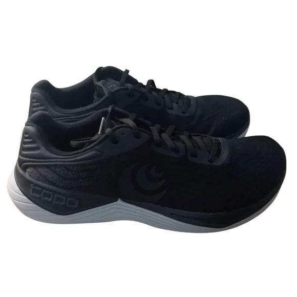 Men's Topo Ultrafly5 Athletic Black Running Shoes - Picture 4 of 11